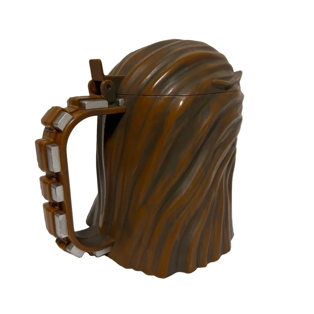 Disney Parks Exclusive Chewbacca Stein Cup with Lid Star Wars Mug 6